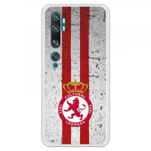 Funda Para Xiaomi Mi Note 10 Del Cultural Escudo Fondo Monocromo - Licencia Oficial Cultural Y Deportiva Leonesa