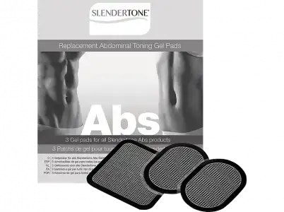 Juego de electrodos - Slendertone 3 adhesivos, Para cinturones tonificación abdominal