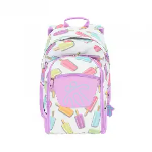 Mochila Escolar Totto Cartulina Blanco Blanco