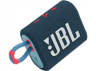 Altavoz inalámbrico - JBL Go 3, 4.2 W, 5 h, 500 mAh, Azul/Rosa