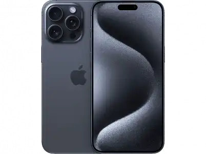 Apple iPhone 15 Pro Max, Titanio Azul, 256 GB, 5G, 6.7" Pantalla Super Retina XDR, Chip A17 Bionic, iOS