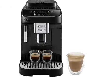 Cafetera express - De'Longhi Magnífica Evo ECAM290.21.B, Molinillo integrado, Función 2 tazas, 15 bar, 1450 W, 1.8 l, Negro