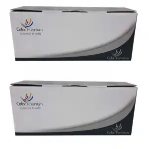 Color Premium Tóner Compatible con Brother TN2510XL Pack 2 Unidades