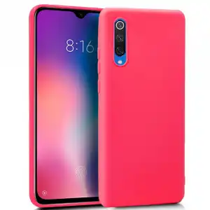 Cool Funda Silicona Roja para Xiaomi Mi 9 SE