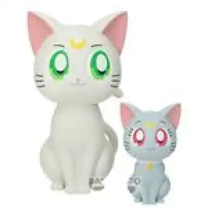 Figura Banpresto Sailor Moon Sofvimates Artemis y Diana 15cm