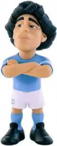 Figura Minix Maradona Camiseta azul 12cm