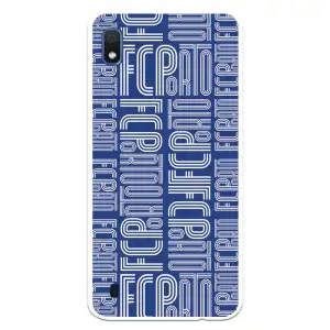 Funda Para Samsung Galaxy A10 Del Fútbol Club Oporto Nombre Fondo Azul - Licencia Oficial Fútbol Club Oporto
