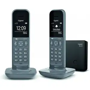 Gigaset CL390 Duo Teléfonos Inalámbricos DECT Grises