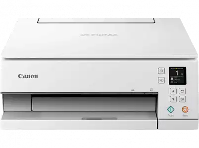 Impresora multifunción - Canon Pixma TS6351A, Inyección de tinta, 15 ppm, Impresión, copia y escaneo inalámbricos, Cloud Link, Blanco