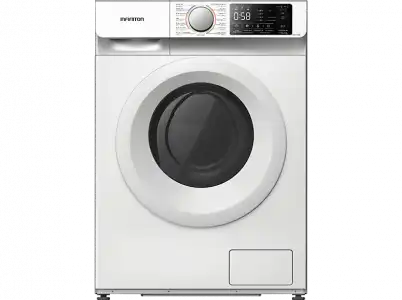 Lavadora carga frontal - Infiniton WM-90NE, 9 kg, 1400 rpm, 15 programas, Blanco