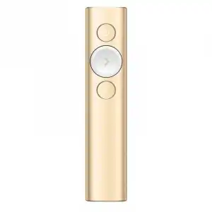 Logitech Spotlight Mando para Presentaciones Inalámbrico Oro