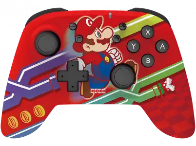 Mando - Horipad Wireless Controller, Super Mario, Para Nintendo Switch, Inalámbrica, Autonomía de 15h, Rojo