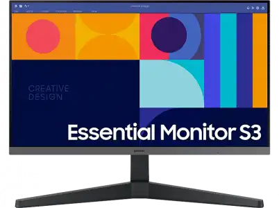 Monitor - Samsung Essential S3 LS27C330GAUXEN, 27", Full-HD, 4 ms, 100 Hz, AMD FreeSync, Negro