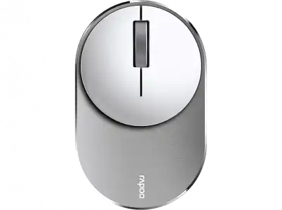 Ratón inalámbrico - Rapoo M600 Mini Silent, Multimodo, Clic silencioso, Bluetooth 3.0, 4.0, 1300 ppp, Blanco