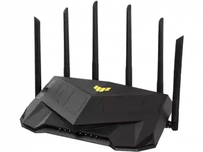 Router WiFi - ASUS RT-AX5400 TUF, 4804 Mbit/s, MU-MIMO, Wifi 6, Gaming, Negro