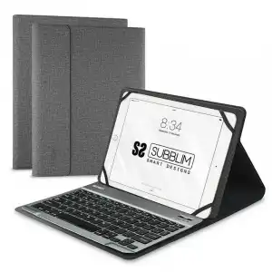 Subblim Keytab Pro Bluetooth Gris para Tablet 10.1"