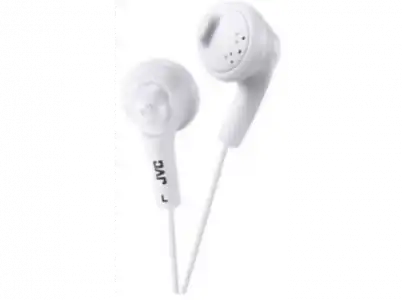 Auriculares de botón - JVC HA-FR160 W, Para Dispositivos Apple, De botón, Con cable, Blanco