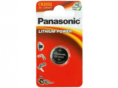 Bateria - Panasonic CR2032L/1BP, Litio, 3V