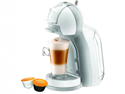 Cafetera de cápsulas - Nescafé Dolce Gusto Krups Mini Me KP1201, 1500 W, Blanco