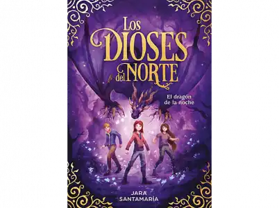 El Dragon De La Noche (Los Dioses Del Norte 4) - Jara Santamaría