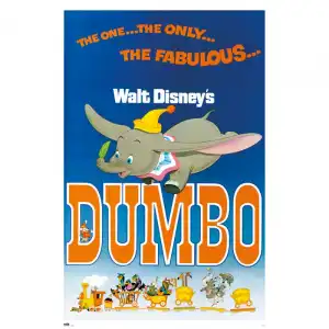 Erik Maxi Póster Disney Dumbo 91.5x61cm