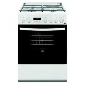 Faure Cocina Mixta 4 Fuegos 54l Blanca - Fcm656hpwa