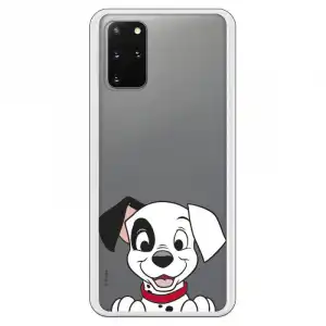 Funda para Samsung Galaxy S20 Plus Oficial de Disney Cachorro Sonrisa 101 Dálmatas