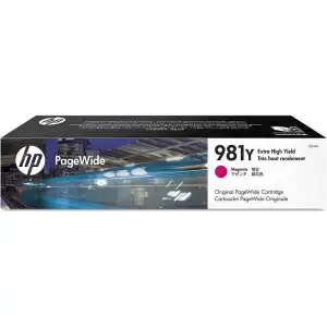 HP 981Y Cartucho Tinta PageWide Alto Rendimiento Magenta