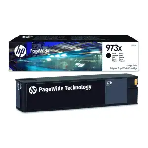 HP - Cartucho De Tinta Original PageWide 973X Negro (L0S07AE)