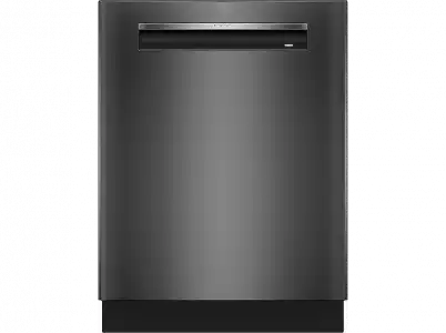 Lavavajillas - Bosch SMP6ZCC80S, 14 servicios, 7 programas, 59.8 cm, Home Connect, Black Inox