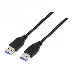 Nanocable Cable USB 3.0 Negro Tipo A a Tipo A Macho/Macho 2m