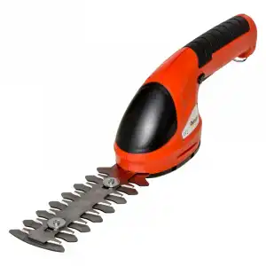 Outsunny Tijeras Cortacésped Arreglasetos 3.6V 2 Cuchillas Ancho Corte 12cm/8cm