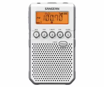 Sangean Dt-800 Blanco Radio Digital Bolsillo Am Fm Con Rds P