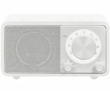 Sangean Wr-7 Blanco Mate Radio Analógica Sobremesa Fm Blueto