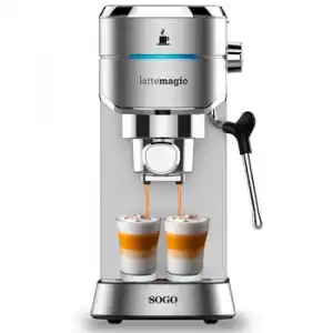 Sogo - Cafetera Espresso Automática Lattemagic