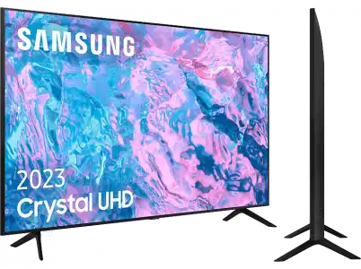 TV LED 55" - Samsung TU55CU7175UXXC, UHD 4K, Smart TV, PurColor, Object Tracking Sound Lite, Adaptive Sound, Motion Xcelerator, Negro