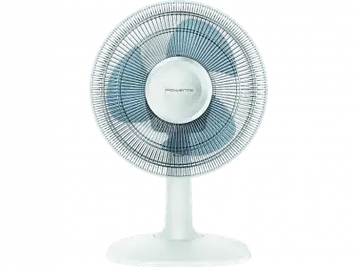 Ventilador de sobremesa - Rowenta VU2330F0, Diámetro 30 cm, 34 m³/h, 46 dB, 3 Velocidades, Blanco