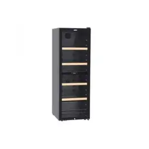 Vinoteca De Servicio 59.5x69x173.5 Cm Color Negro Venta-unica