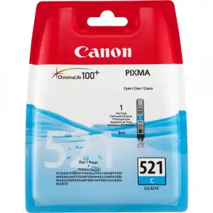 Cartucho de tinta Cian Canon CLI-521C 2934B009