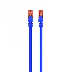 Ewent Cable de Red U/UTP RJ45 Cat. 6 0.5m Azul