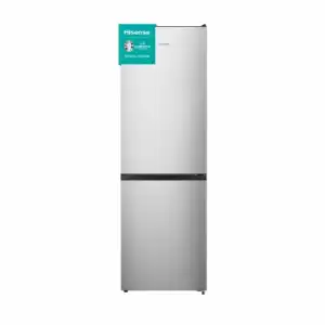 Frigoríficos Combi Hisense RB470N4SIC2, No Frost, 186 cm, 304 l, 3 Cajones, Eficiencia E - Inoxidable