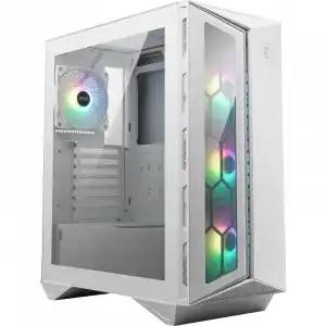 MSI MPG Gungnir 110R Cristal Templado USB 3.0 ARGB Blanco