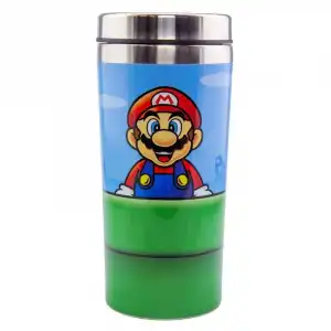 Paladone Taza de Viaje Super Mario y Luigi en Tubería