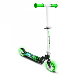 Skids Control Patinete Infantil Plegable Verde/Blanco