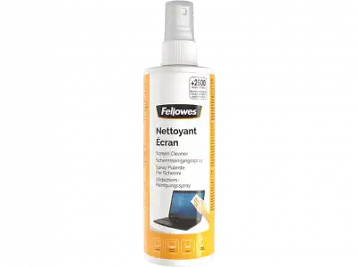 Spray limpiador - Fellowes 99718, Limpiador pantallas, 250 ml