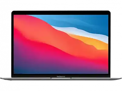 APPLE MacBook Air (2020), 13.3" Retina, Chip M1 de Apple, 8 GB, 256 GB SSD, MacOS, Teclado Magic Keyboard Touch ID, Gris espacial