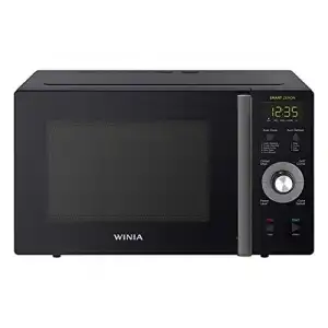 BigBuy S0428744 Winia Microondas con Grill 23L 800W Negro