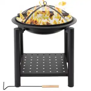 Brasero Exterior Parrilla Redonda Ø 55cm Ml-design