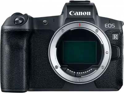 Cámara EVIL - Canon EOS R, 30.3 MP, Full Frame, 3.15", 4K 10 bits, Dual Pixel CMOS AF, Live View, 8 fps, Negro