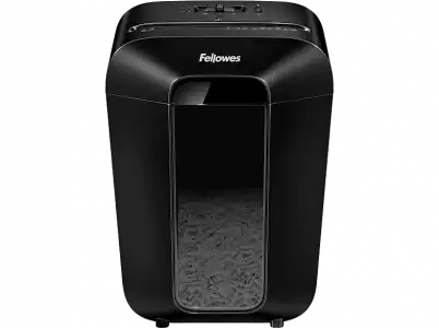 Destructora de papel - Fellowes LX70, Corte en partículas, Negro